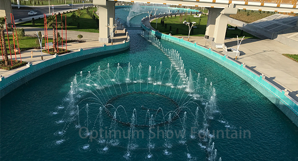 Turkmenistan Ashgabat City Government Fountain Project