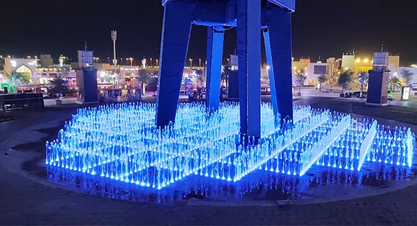 UAE Sheikh Zayed Festival 3rd Phaze Dancing Dry Fountain Projects 2023