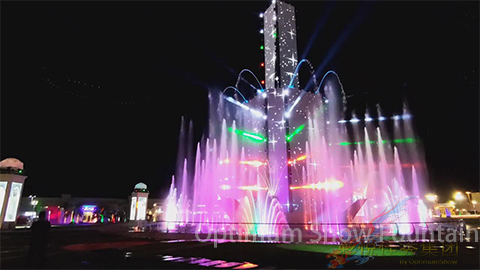 Sheikh Zayed Heritage Festival Fountain