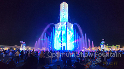 Sheikh Zayed Heritage Festival Fountain