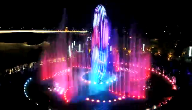 Dancing Music Fountain Sculptures Fountain In Hubei