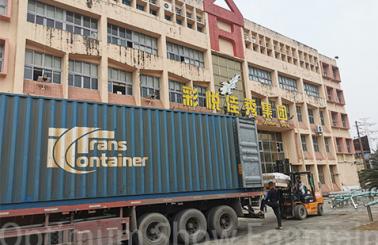 Russia fountain loading in Nansha factory